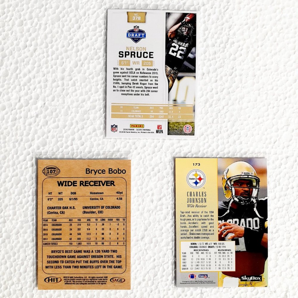 Colorado Buffaloes 9 Card Lot - CFTBL [9_4_1] - Picture 8 of 8